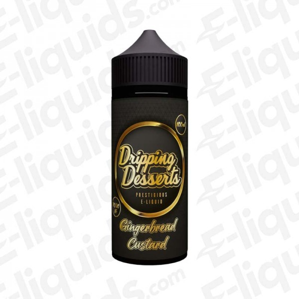 Gingerbread Custard Shortfill E-liquid by Dripping Desserts