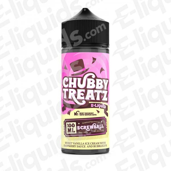 Screwball Shortfill E-liquid by Chubby Treatz