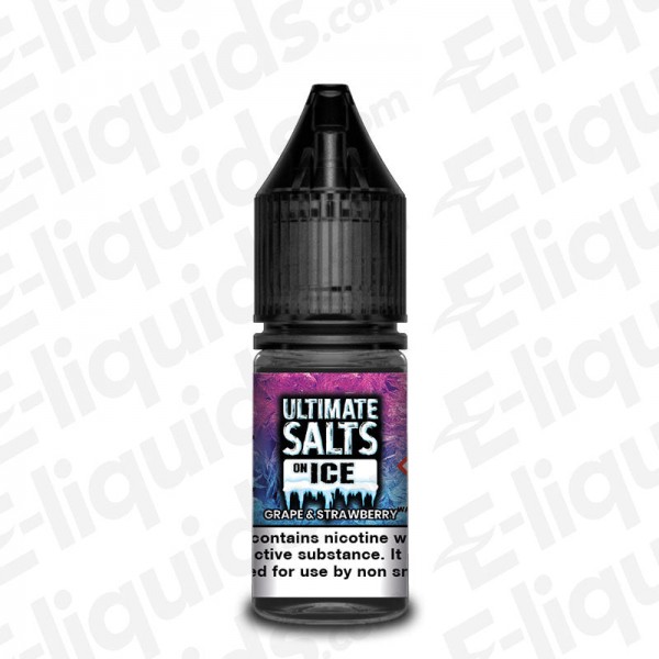 Grape Strawberry Nic Salt E-liquid by Ultimate Puff On Ice