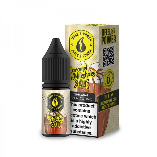 Caramel Milkshake Nic Salt E-liquid by Juice N Power