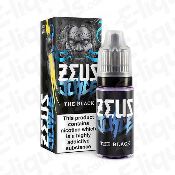 The Black 50/50 E-liquid by Zeus Juice