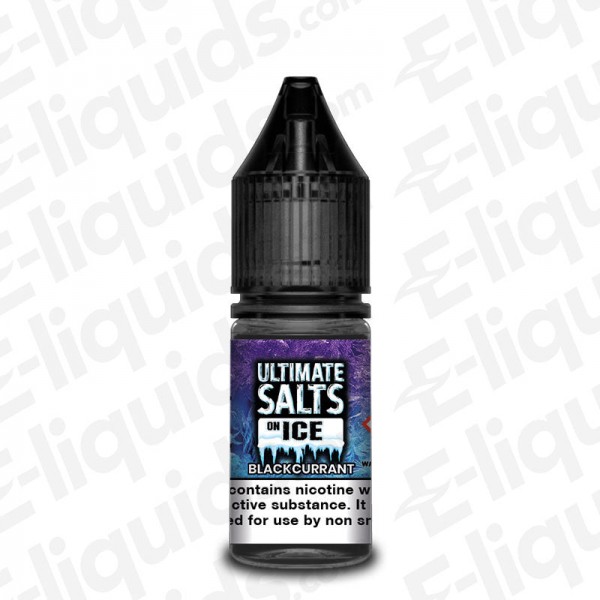 Blackcurrant Nic Salt E-liquid by Ultimate Puff On Ice