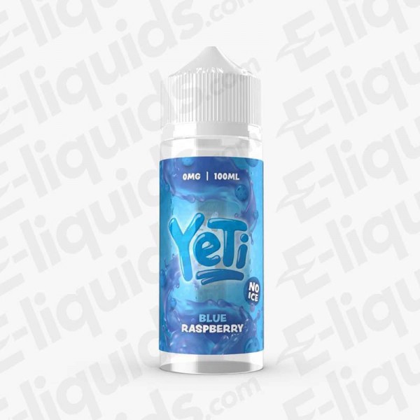 Blue Raspberry No Ice Shortfilll E-liquid by YeTi