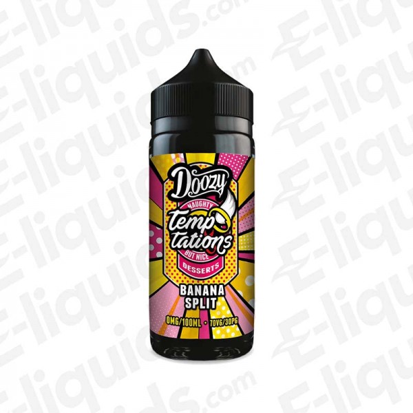 Banana Split Shortfill E-liquid by Doozy Temptations