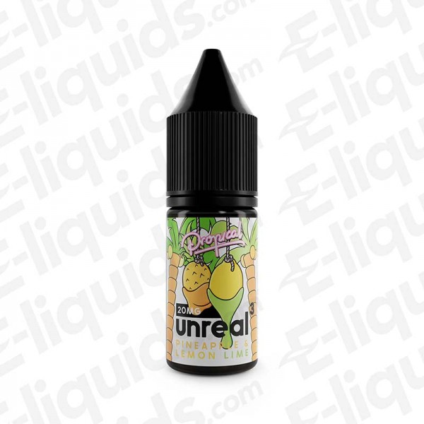 Pineapple Lemon Lime Nic Salt E-liquid by Unreal 3