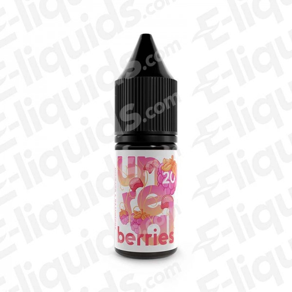 Rhubarb Raspberry Nic Salt E-liquid by Unreal Berries