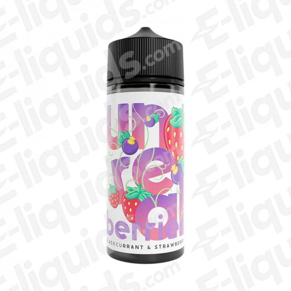 Blackcurrant Strawberry Shortfill E-liquid by Unreal Berries