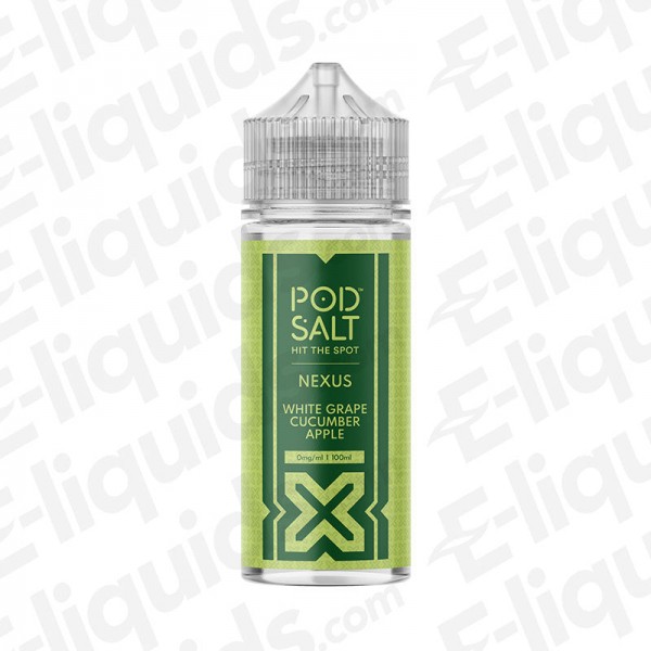 White Grape Cucumber Apple Shortfill E-liquid by Pod Salt Nexus