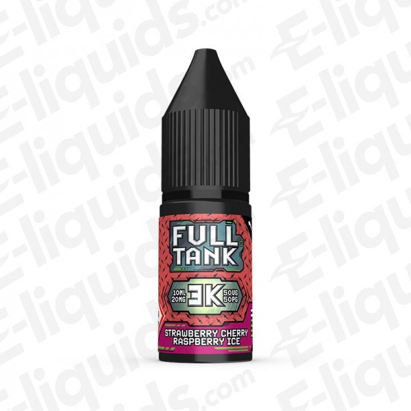 Strawberry Raspberry Cherry Ice Nic Salt E-liquid by Full Tank