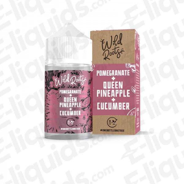 Wild Roots - Pomegranate - 0mg -Shortfill | UK e-liquid | Eliquid