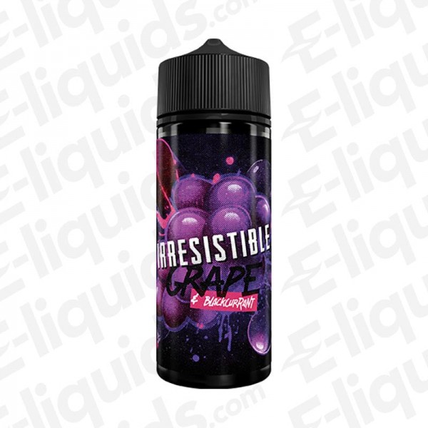 Grape & Blackcurrant Shortfill E-liquid by Irresistible Grape