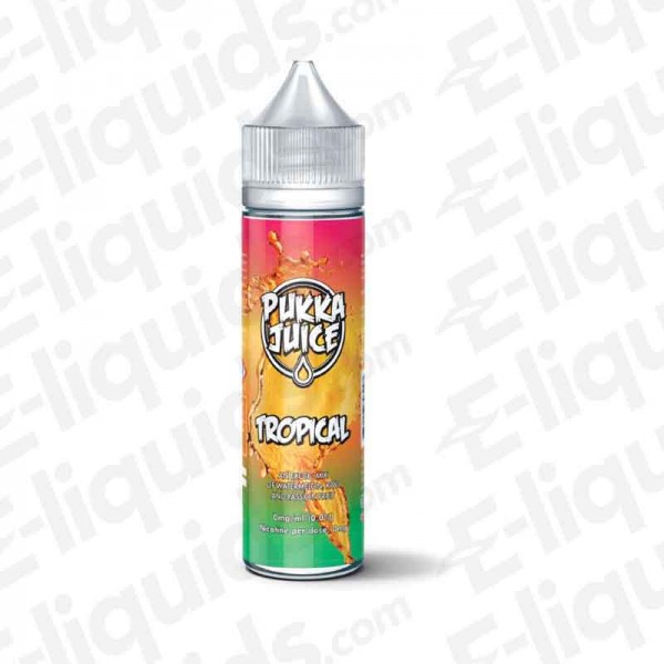 Pukka Juice - Tropical - 0mg - Shortfill | Eliquid | Vapour juice