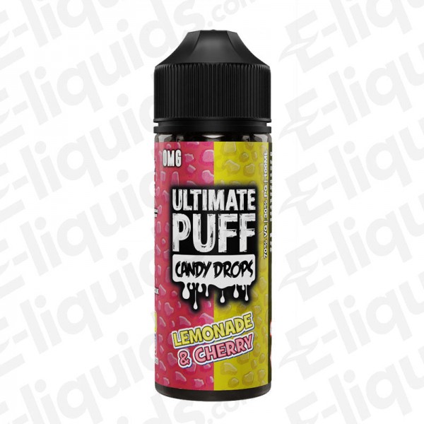 Lemonade Cherry Shortfill E-liquid by Ultimate Puff Candy Drops