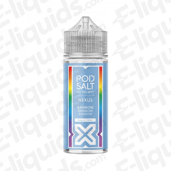 Rainbow Shortfill E-liquid by Pod Salt Nexus