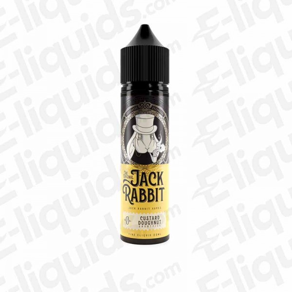 Custard Doughnut Shortfill E-liquid by Jack Rabbit Vapes