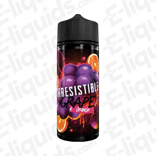 Grape & Orange Shortfill E-liquid by Irresistible Grape