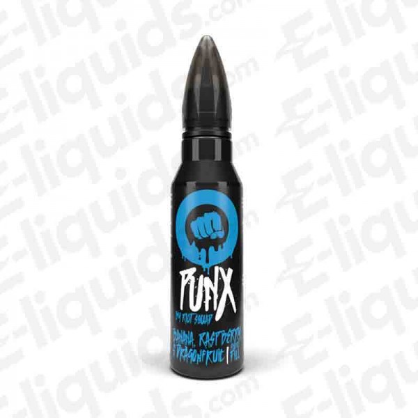 Banana, Raspberry and Dragonfruit Punx Shortfill E-liquid by Riot Squa