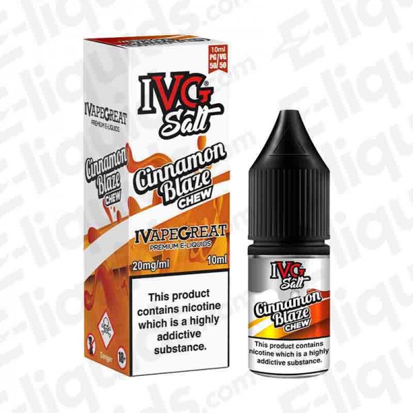 IVG Nic Salt - Cinnamon Blaze - 20mg - 10ml - 50:50 | UK e-liquid