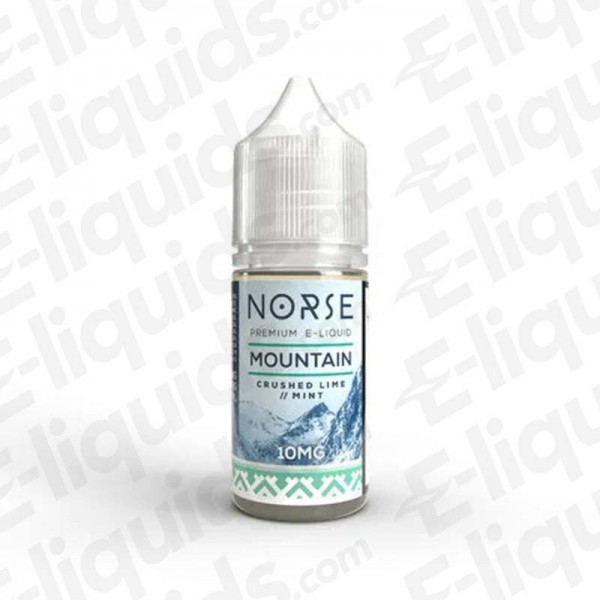 Crushed Lime & Mint Nic Salt E-liquid by Norse