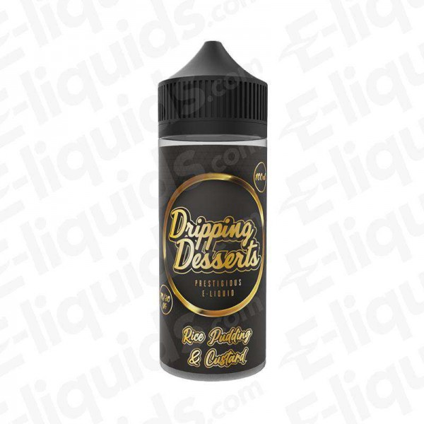 Rice Pudding & Custard Shortfill E-liquid by Dripping Desserts