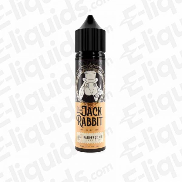 Banoffee Pie Shortfill E-liquid by Jack Rabbit Vapes