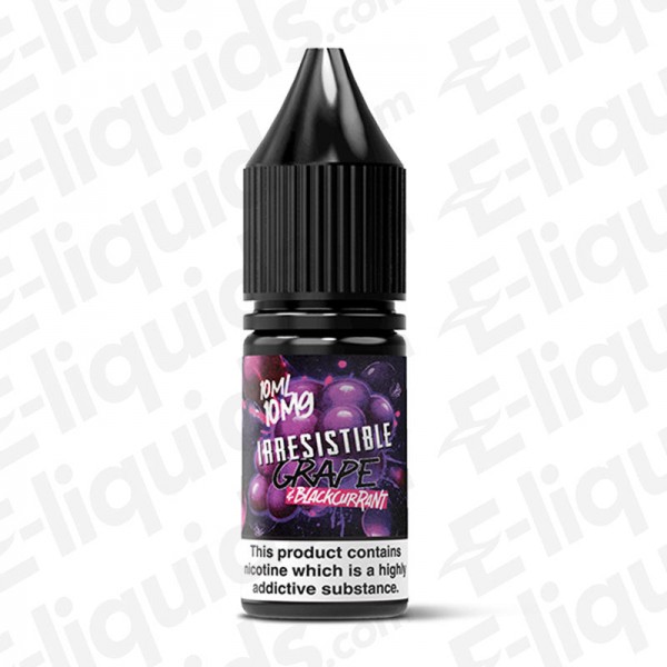 Blackcurrant Grape Nic Salt E-liquid by Irresistible Grape