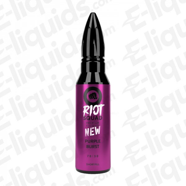 Purple Burst Shortfill E-liquid by Riot Squad