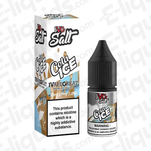 IVG SALTS - Cola Ice - 10mg | Vapour liquid | Buy vape juice