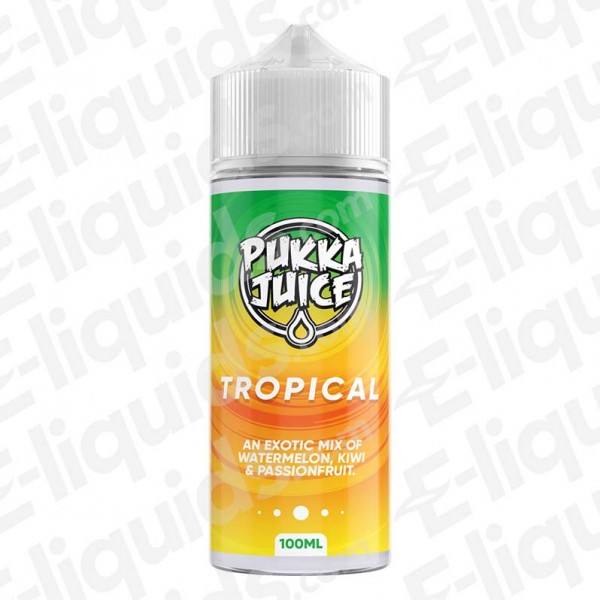 Tropical Shortfill E-liquid by Pukka Juice