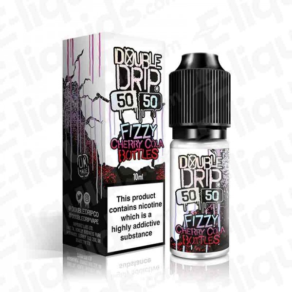 Fizzy Cherry Cola Bottles by Double Drip - 10ml - 50/50 | Eliquid