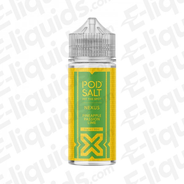 Pineapple Passion Lime Shortfill E-liquid by Pod Salt Nexus