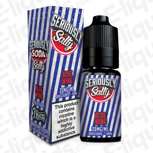 Blue Wing Seriously Soda Nic Salt by Doozy Vape Co