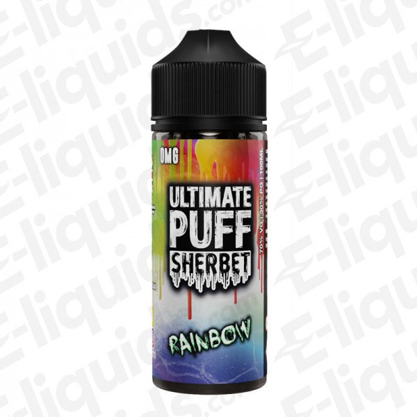 Rainbow Shortfill E-liquid by Ultimate Puff Sherbet