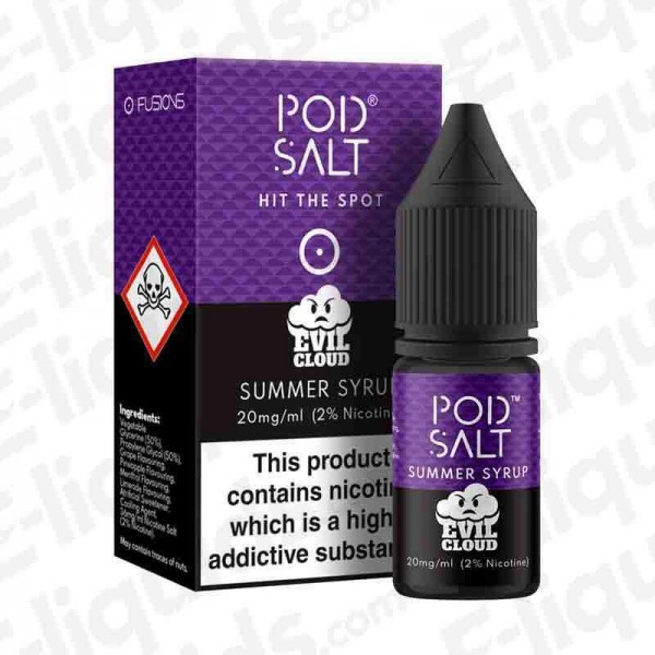 Summer Syrup Fusion Nic Salt E-liquid by Pod Salt