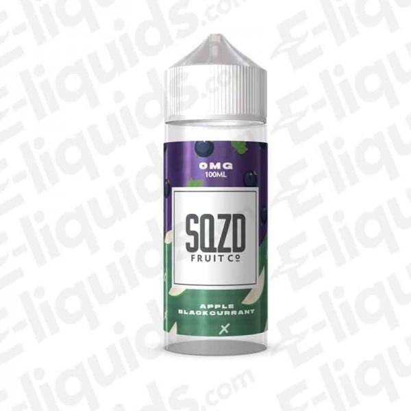 SQZD FRUIT CO - Apple Blackcurrant - 0mg - Shortfill E-liquid
