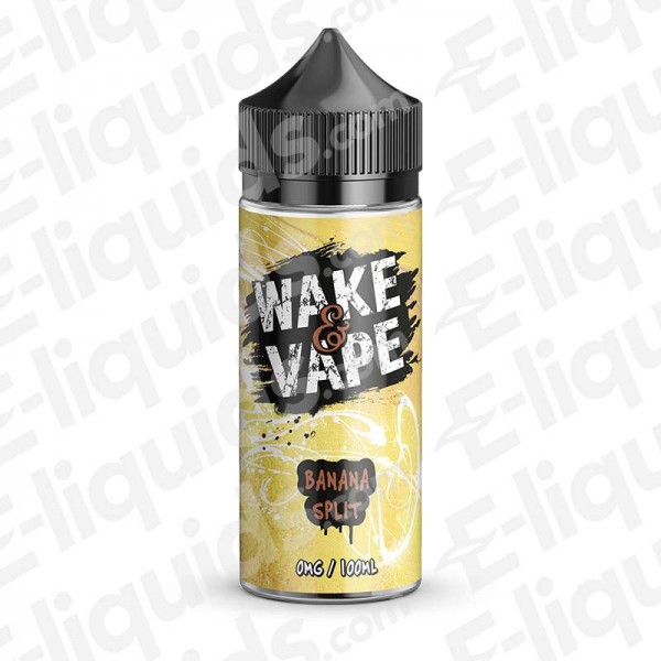 Banana Split Shortfill E-liquid by Wake n Vape