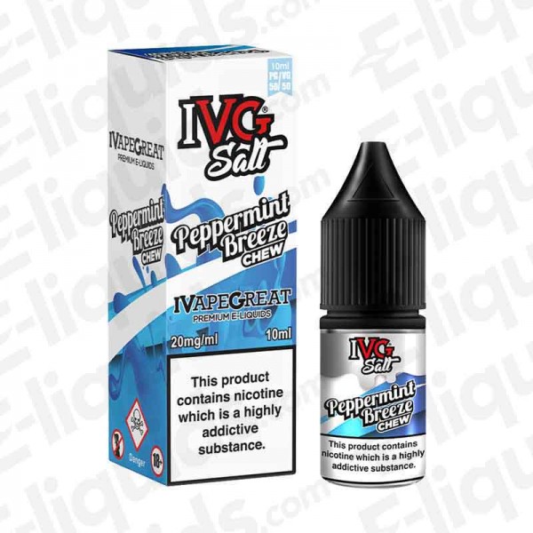 IVG Nic Salt - Peppermint Breeze - 20mg - 10ml - 50:50 | E-liquids