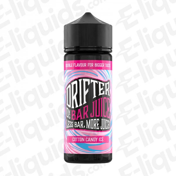 Cotton Candy and Ice Shortfill E-liquid by Drifter Bar Juice