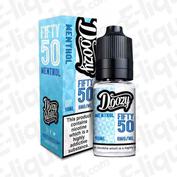 Menthol 50/50 E-liquid by Doozy Vape Co