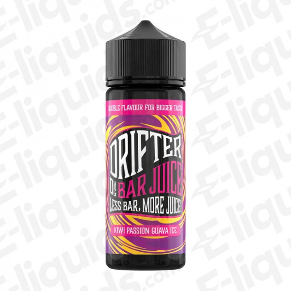 Kiwi Passion Guava Ice Shortfill E-liquid by Drifter Bar Juice