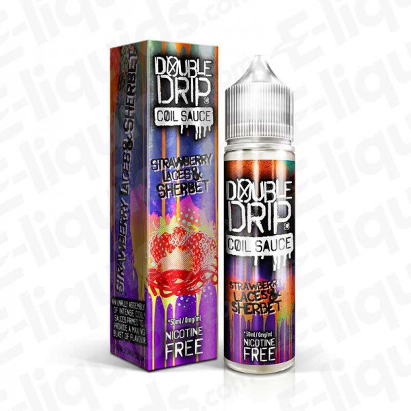 Strawberry Laces and Sherbet by Double Drip | Shortfill Eliquid