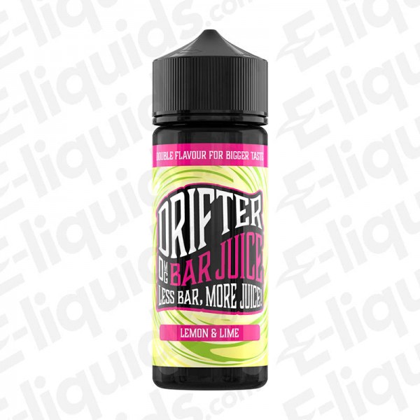 Lemon Lime Ice Shortfill E-liquid by Drifter Bar Juice