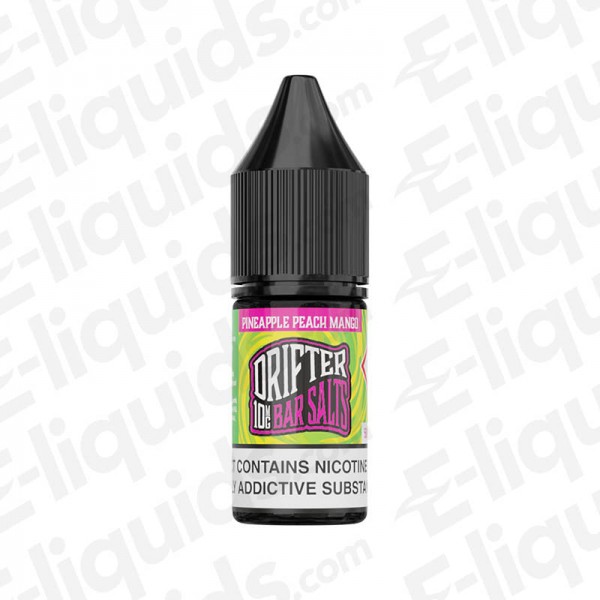 Pineapple Peach Mango Nic Salt E-liquid by Drifter Bar Salts