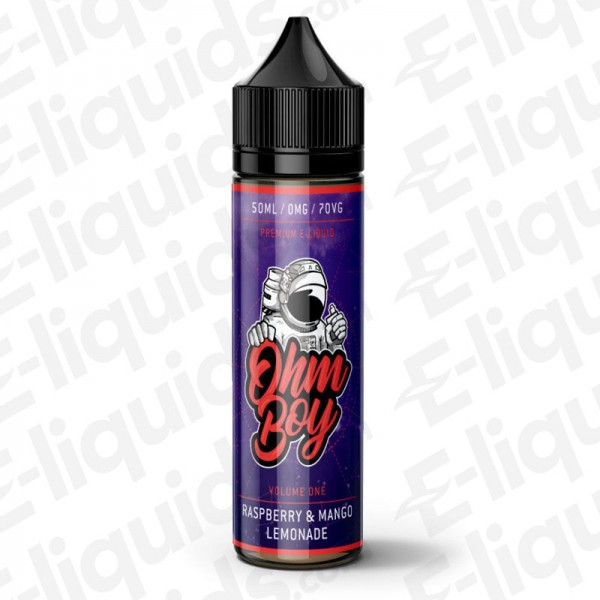 Mango Raspberry Lemonade Shortfill E-liquid by Ohm Boy I