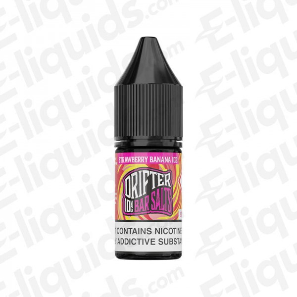 Strawberry Banana Ice Nic Salt E-liquid by Drifter Bar Salts