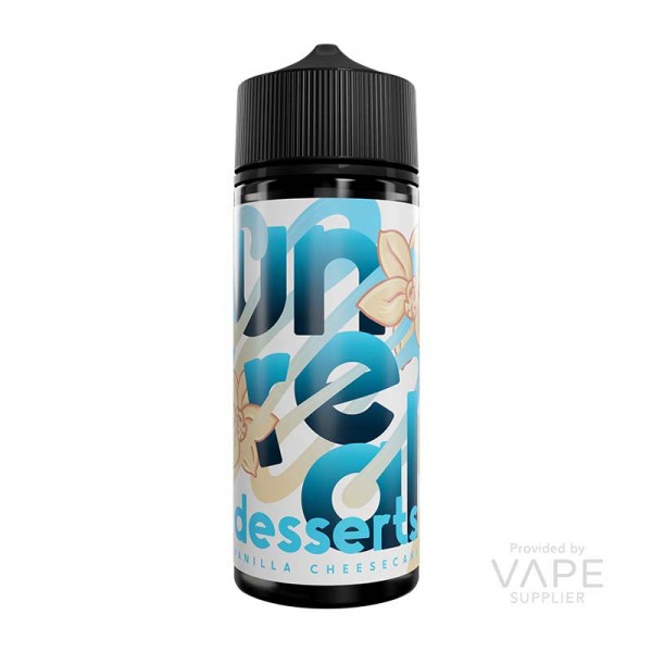 Vanilla Cheesecake Shortfill E-liquid by Unreal Desserts