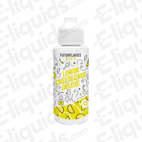 Exilirs Lemon Cheesecake Deluxe Shortfill Eliquid by Future Juice