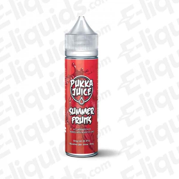 Pukka Juice - Summer Fruits - 0mg - Shortfill | Vape juice