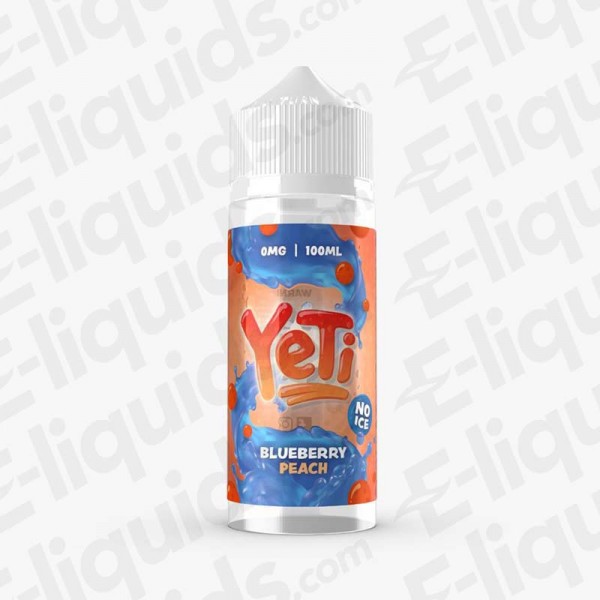 Blueberry Peach No Ice Shortfilll E-liquid by YeTi