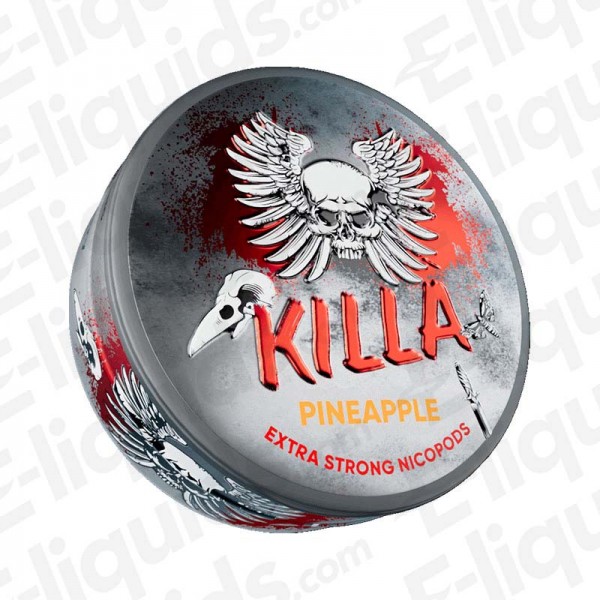 Killa Pineapple Extra Strong Nicotine Snus Pouches